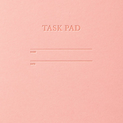 Shorthand Press - Task Pad Notebook - Pink Lemonade
