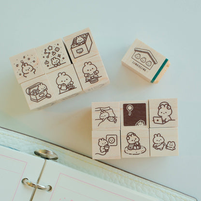 2jingis2jing - Living Softly Rubber Stamp – Vol.2