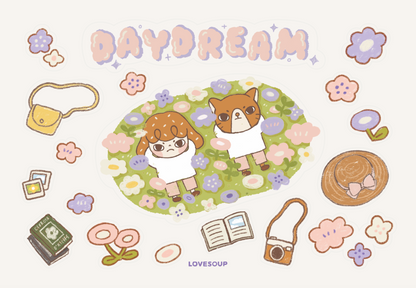 Lovesoup Sticker Sheet - Daydream