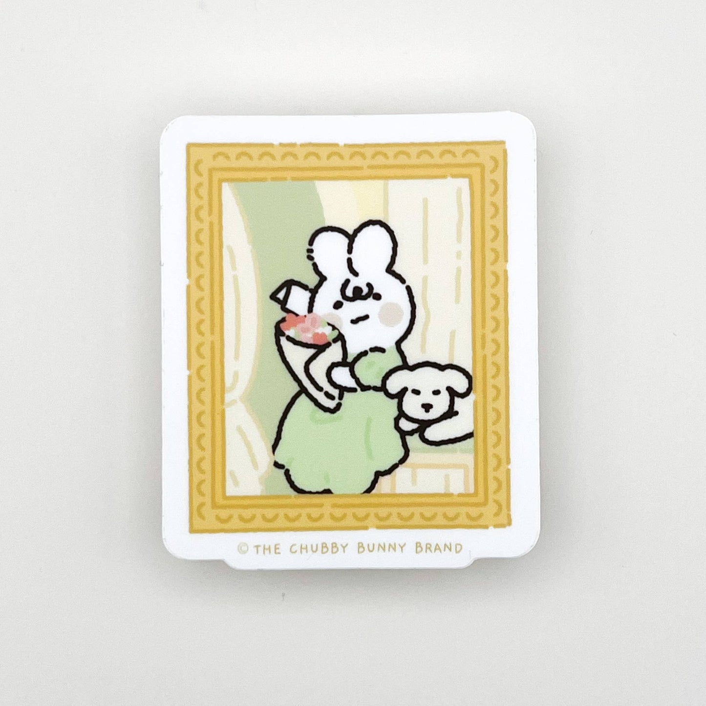 The Chubby Bunny Brand - The Love Letter Vinyl Sticker