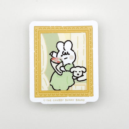 The Chubby Bunny Brand - The Love Letter Vinyl Sticker