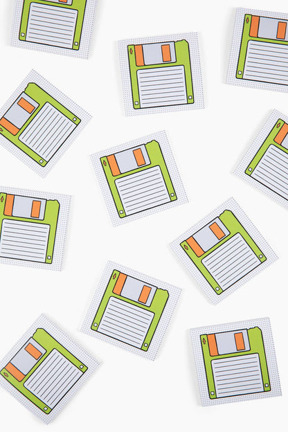Marigold Press - Floppy Disk Retro Sticky Note (Post-It ® Note)