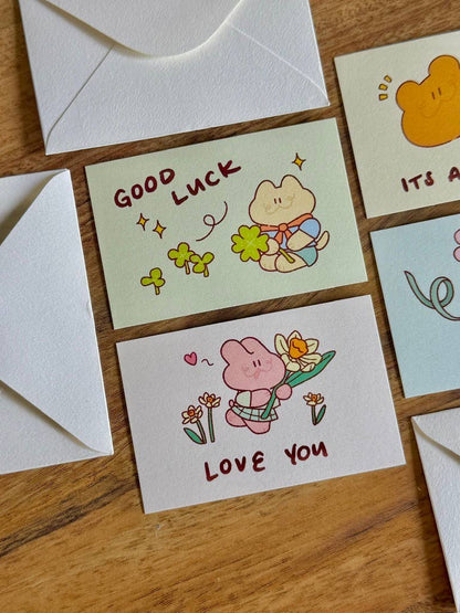 Kumakun Studio - Mini Note Card Set