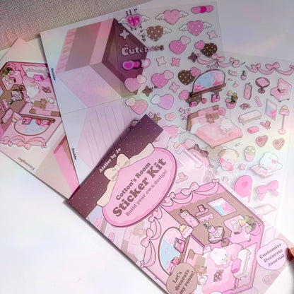 Atelier by Jo - Build-Your-Own 3D Scene Sticker Kits