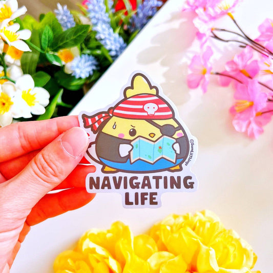 SumLilThings - Navigating Life Vinyl Sticker