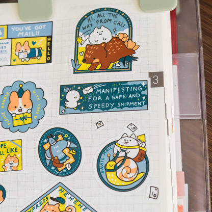 Thousand Skies - Sticker Sheet - Delivery Service