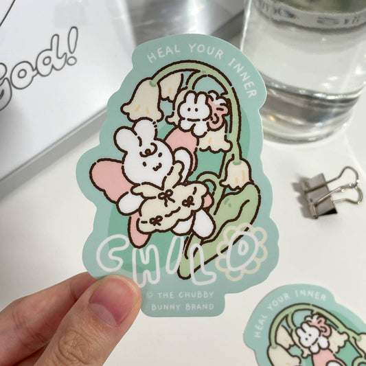 The Chubby Bunny Brand - Heal Your Inner Child Vinyl Sticker