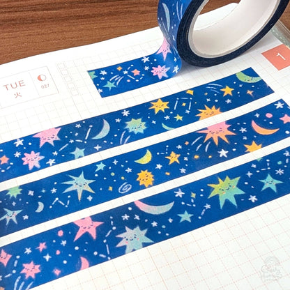 Cheery Human Studios - Washi Tape - Starry Friends