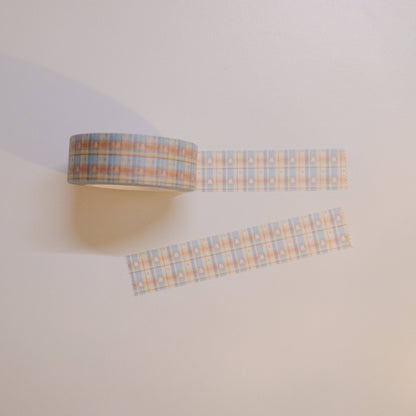 2jingis2jing - Vintage Bunnie Washi Tape - Bunny Strip - Blue