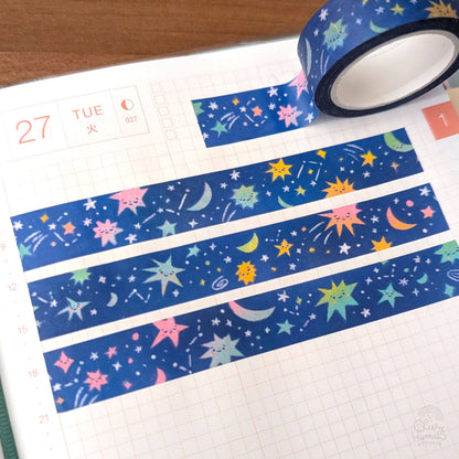 Cheery Human Studios - Washi Tape - Starry Friends