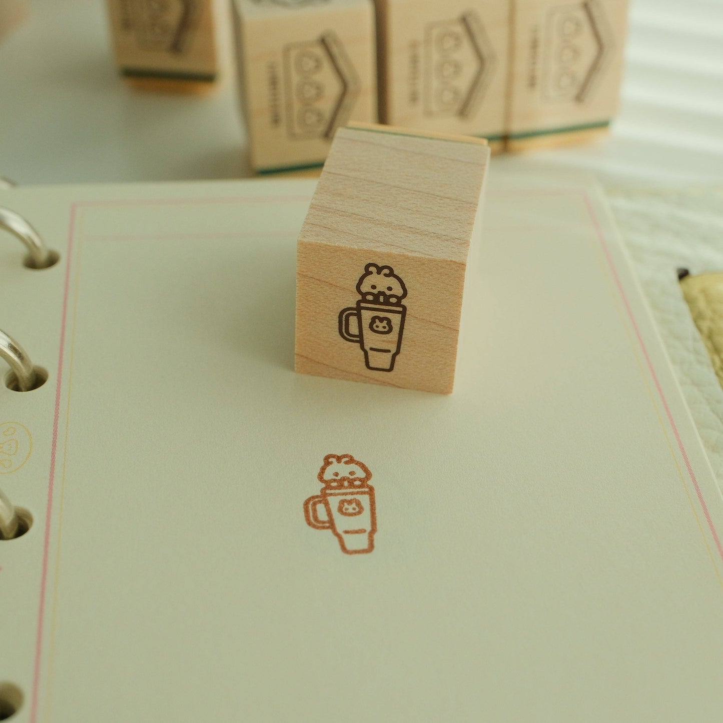 2jingis2jing - Living Softly Rubber Stamp - Vol.1