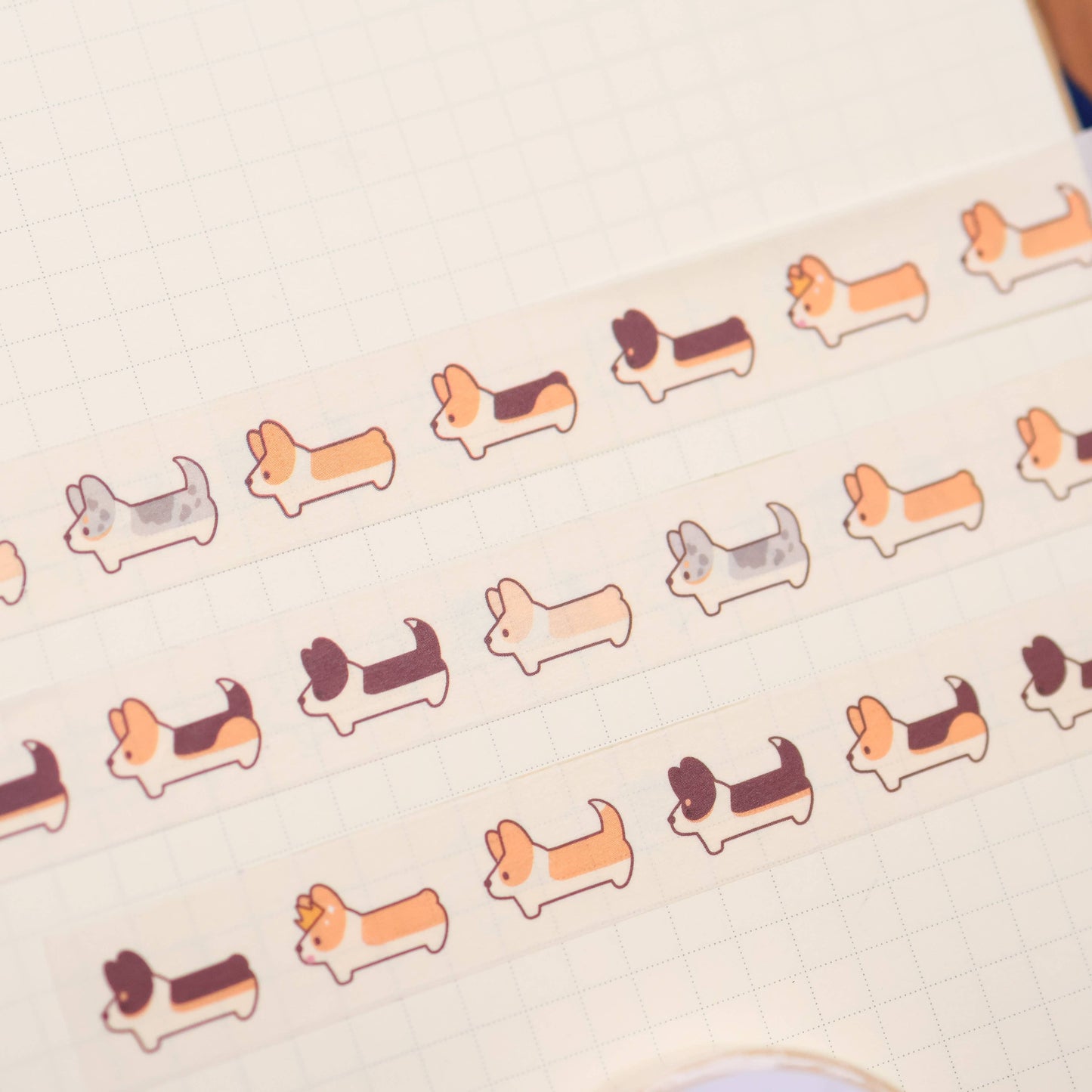 Thousand Skies - Washi Tape - Corgi March