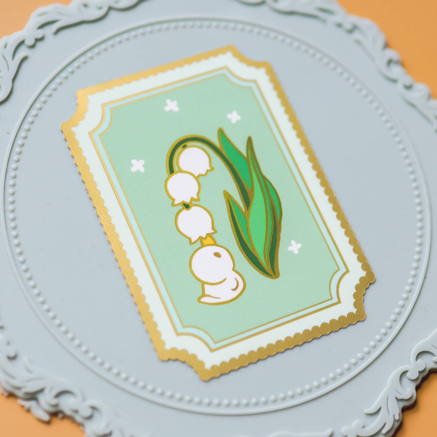 Thousand Skies - Holographic Vinyl Sticker - Lily of the Valley Duckie