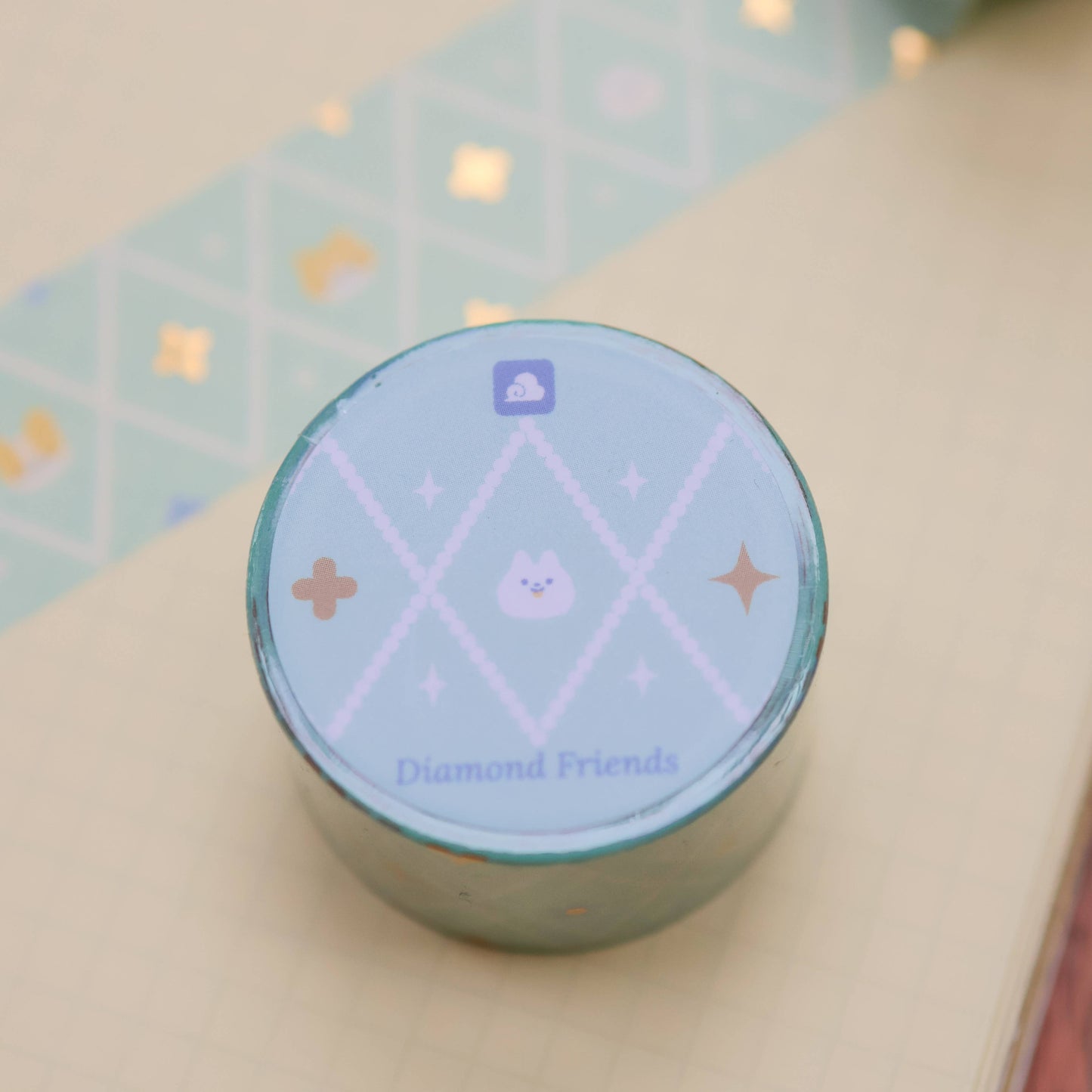 Thousand Skies - Foil Washi Tape - Diamond Friends