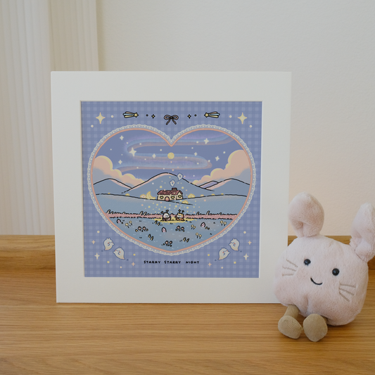 2jingis2jing - Art Print - Starry Starry Night