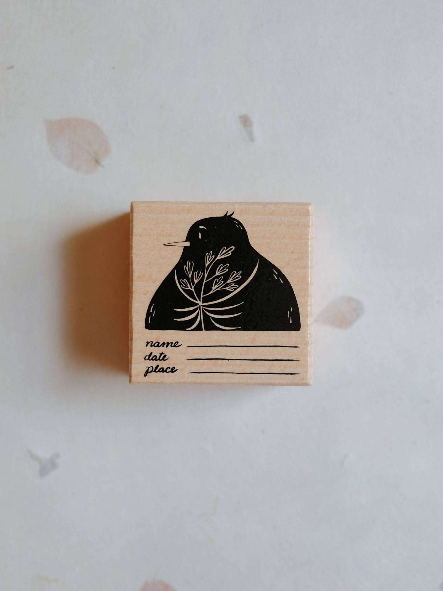 Justine Gilbuena - Rubber Stamp - Parsley Bird