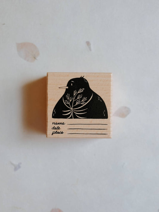 Justine Gilbuena - Rubber Stamp - Parsley Bird