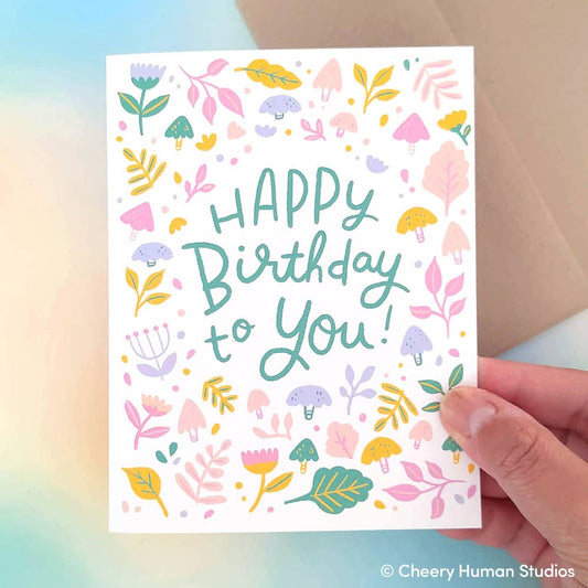 Cheery Human Studios - "Happy Birthday to You" Greeting Card