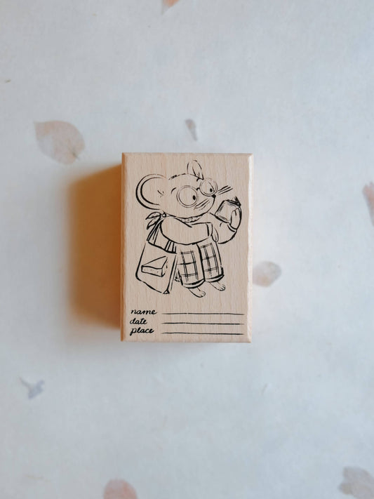 Justine Gilbuena - Rubber Stamp - Bookish Mouse
