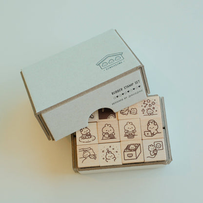 2jingis2jing - Living Softly Rubber Stamp – Vol.2