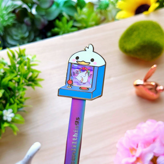 SumLilThings - Enamel Sticker Tweezer - Lil' Arcade Time (Fine Point)