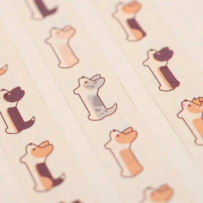 Thousand Skies - Washi Tape - Corgi March
