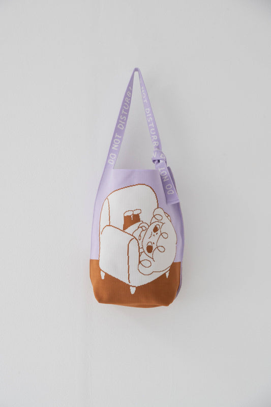 Lovesoup x KNT365 - Do Not Disturb, Purple Bag