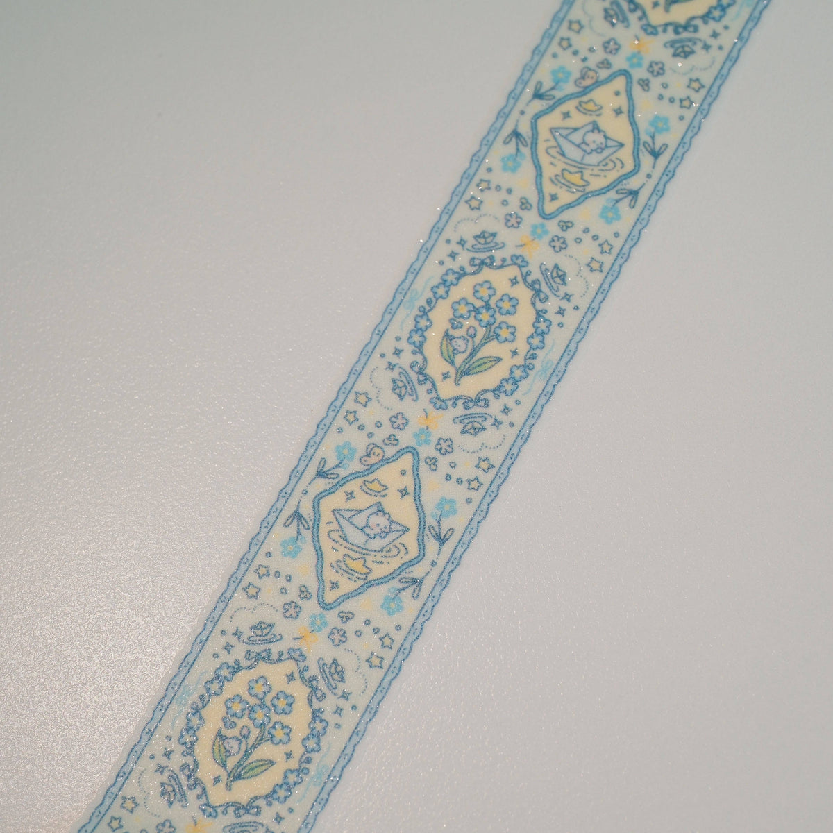 2jingis2jing - Glitter Washi Tape - Echoes of Forget Me Nots