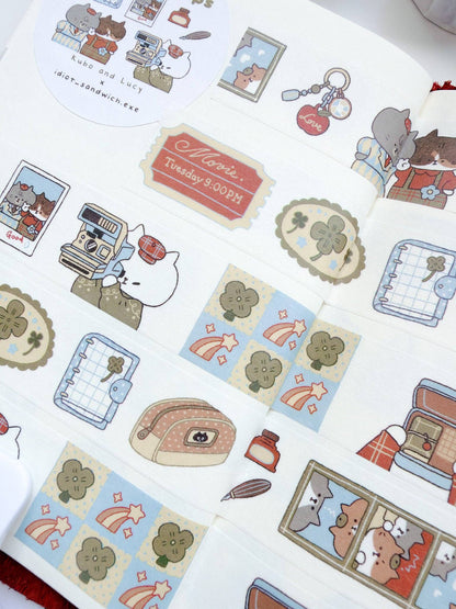 Kuboandlucy x Idiot Sandwich Washi Tape - My Journal Sips - Polaroid