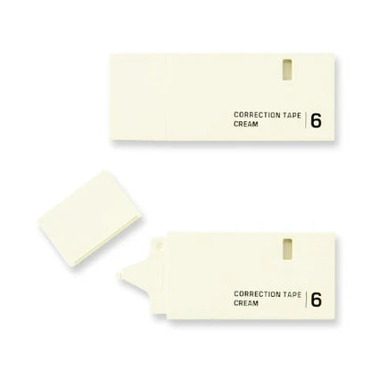 Midori Paper Correction Tape - 6mm - Cream