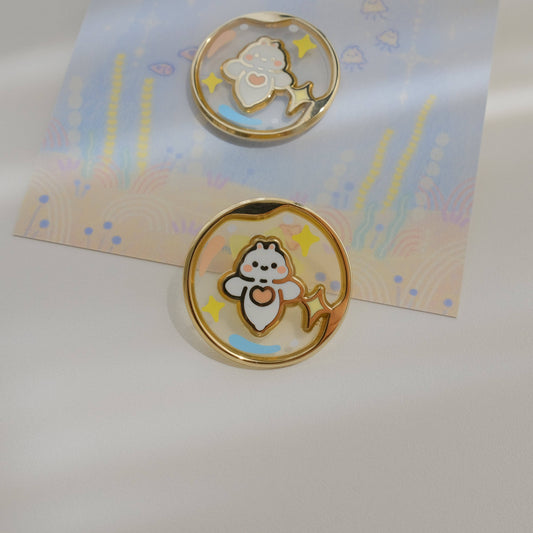 2jingis2jing - Sea Angel Bunny Enamel Pin