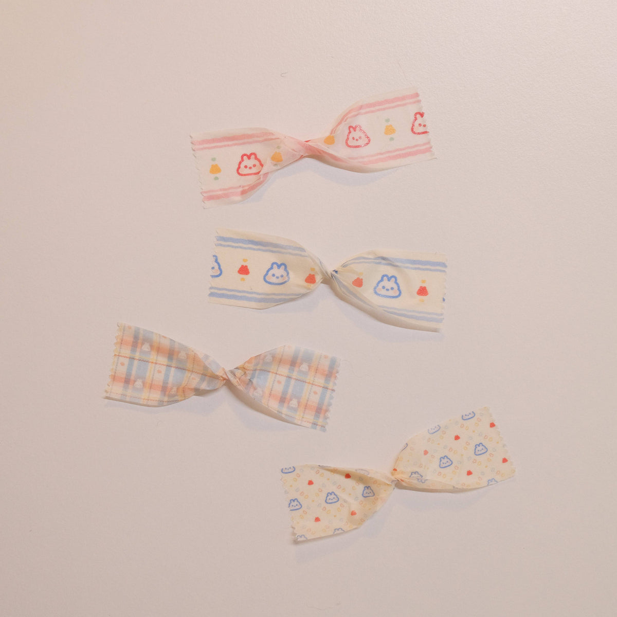 2jingis2jing - Vintage Bunnie Washi Tape - Bunny Strip - Blue