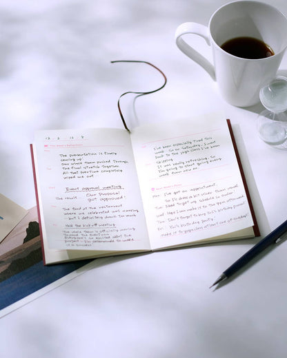 DAIGO - Teatime Journal – Evening, Café Au Lait & A Journal