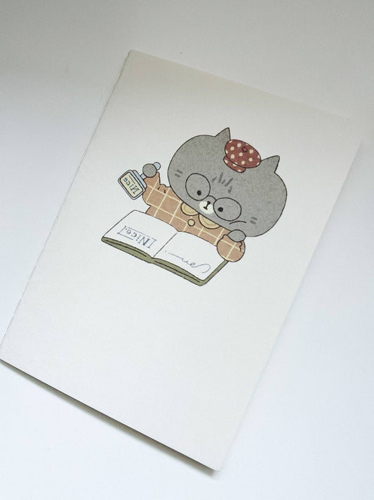 Kuboandlucy x Idiot Sandwich - Standard TN Notebook - Stamping