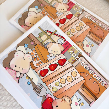 Atelier by Jo - Cozy Comforts Coloring Book Vol. 1