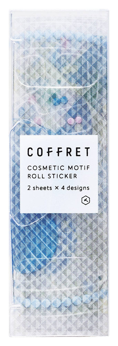 King Jim Coffret Roll Stickers - Lagoon Blue