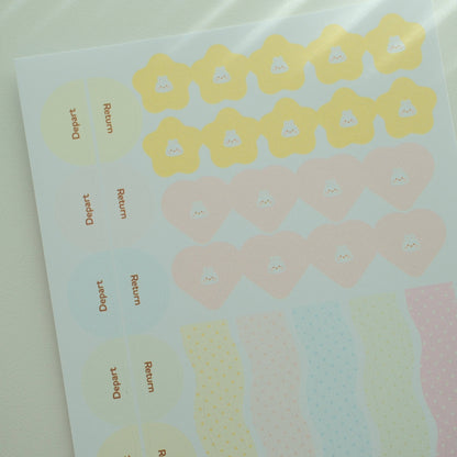 2jingis2jing - 2027 Illustrated 365-Day A2 Wall Calendar & Sticker Pack