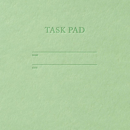Shorthand Press - Task Pad Notebook - Mint