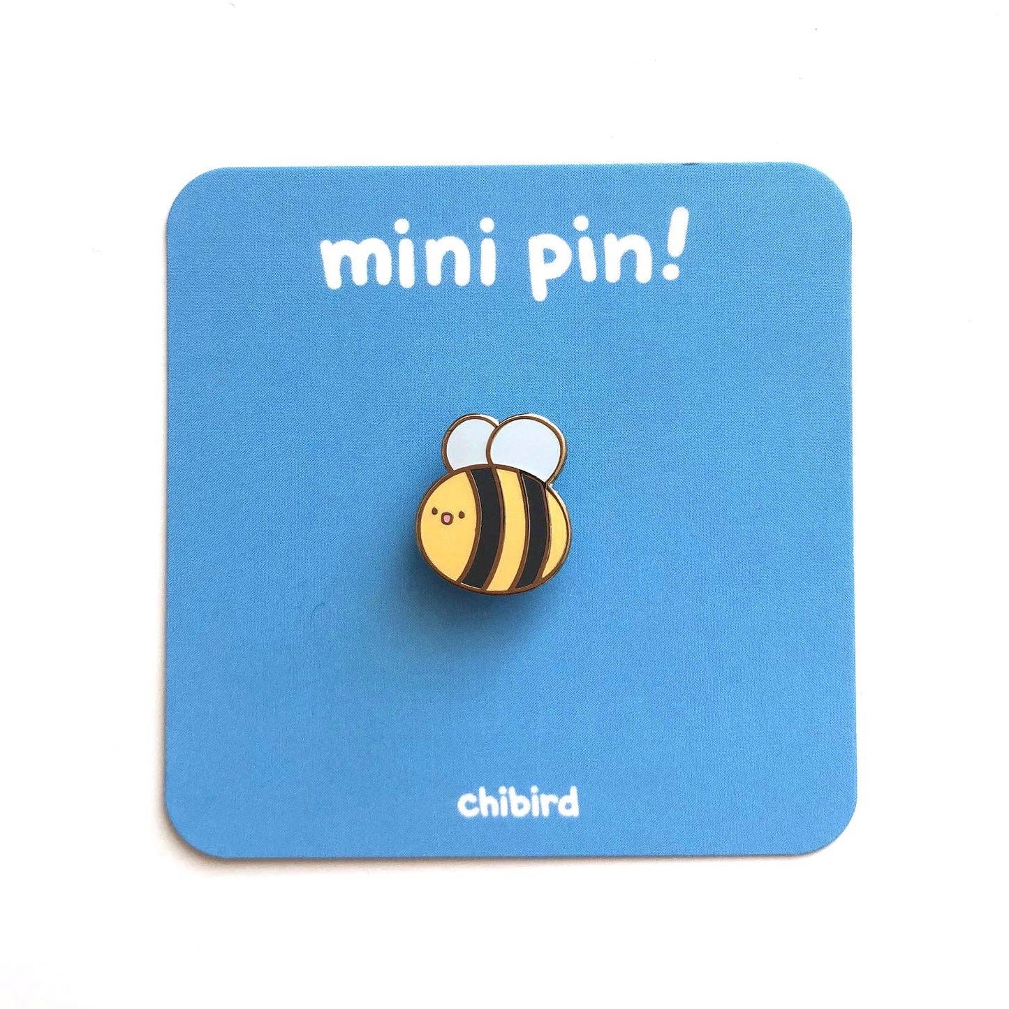 Chibird - Mini Bee Enamel Pin