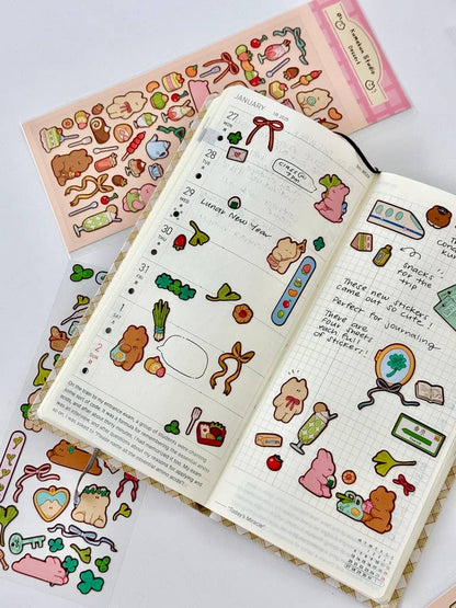 Kumakun Studio - Grocery Sticker Sheet