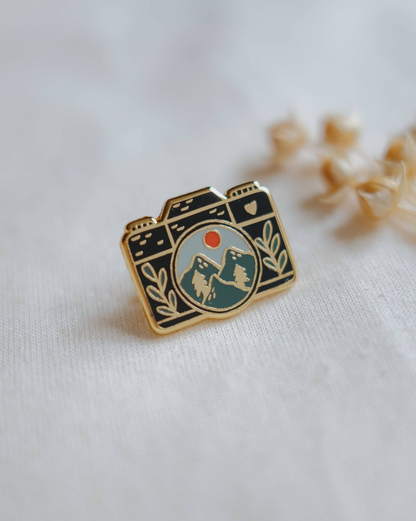 Justine Gilbuena - Enamel Pin - Camera