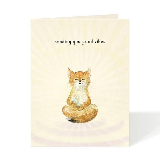 Felix Doolittle - Greeting Card - Good Vibes