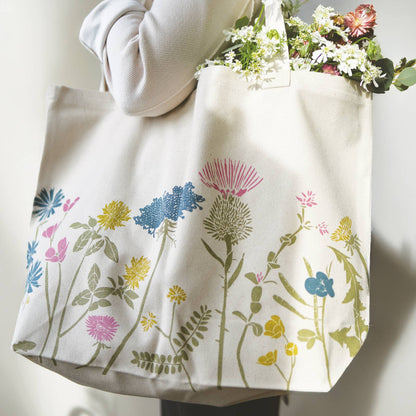 June & December - Wildflower Organic Market Tote Bag