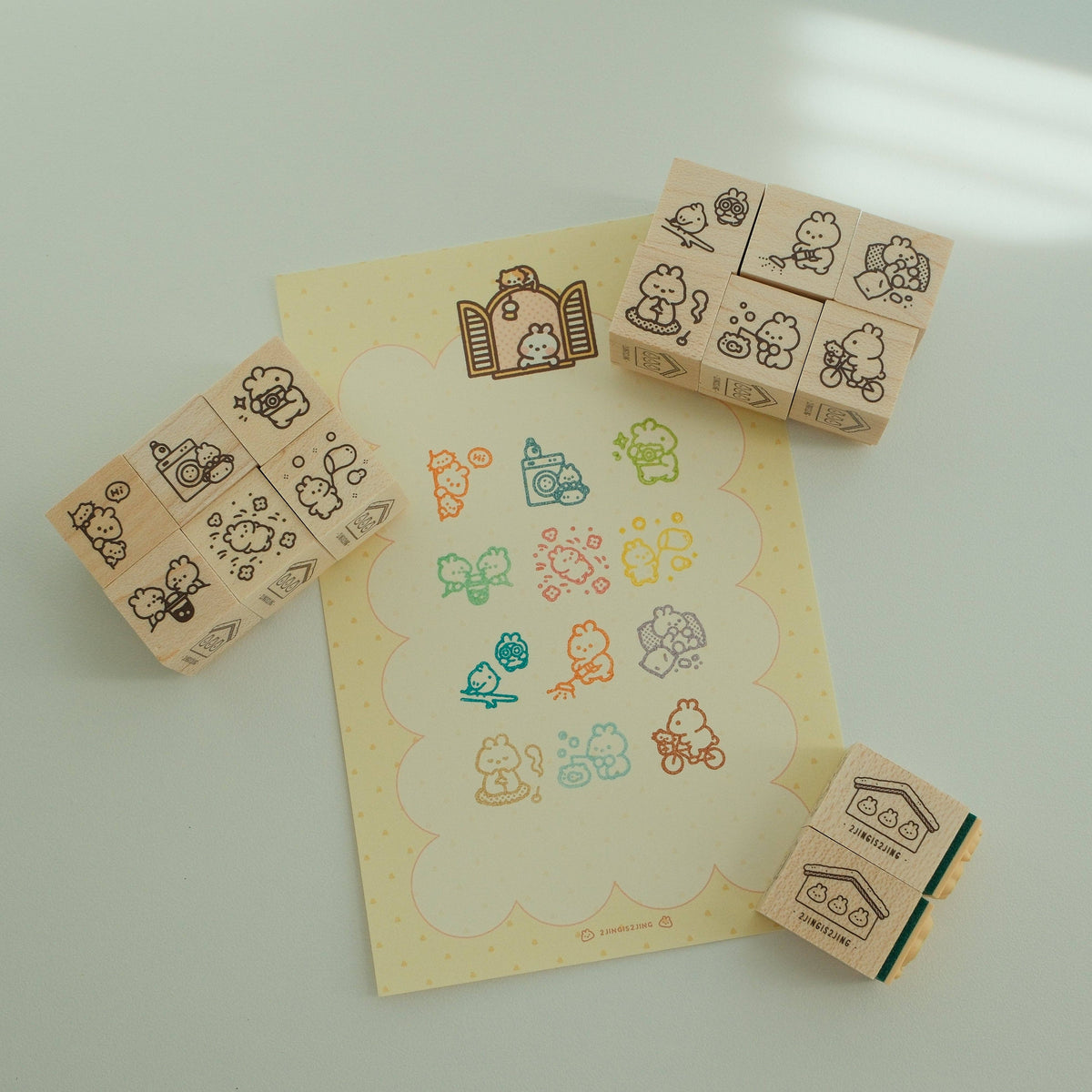 2jingis2jing - Ordinary Days Rubber Stamp - Vol.2