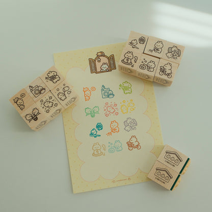 2jingis2jing - Ordinary Days Rubber Stamp - Vol.2
