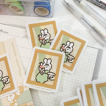The Chubby Bunny Brand - The Love Letter Vinyl Sticker