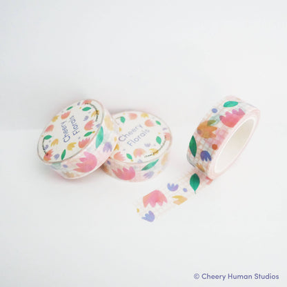 Cheery Human Studios - Cheery Florals Washi Tape