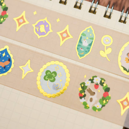 Thousand Skies - Foil Washi Tape - Animal in Frames