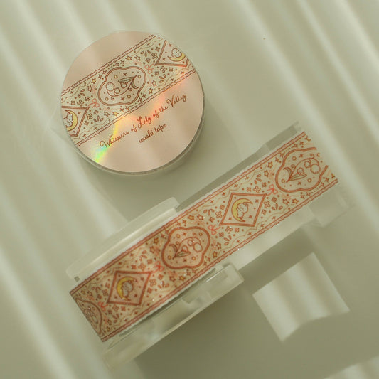 2jingis2jing - Glitter Washi Tape - Whispers of Lily of the Valley