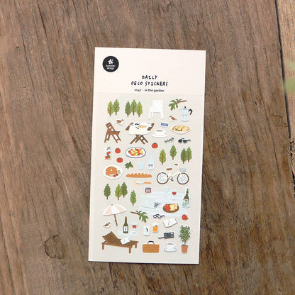 Suatelier Daily Deco Stickers - No.1147 | In The Garden